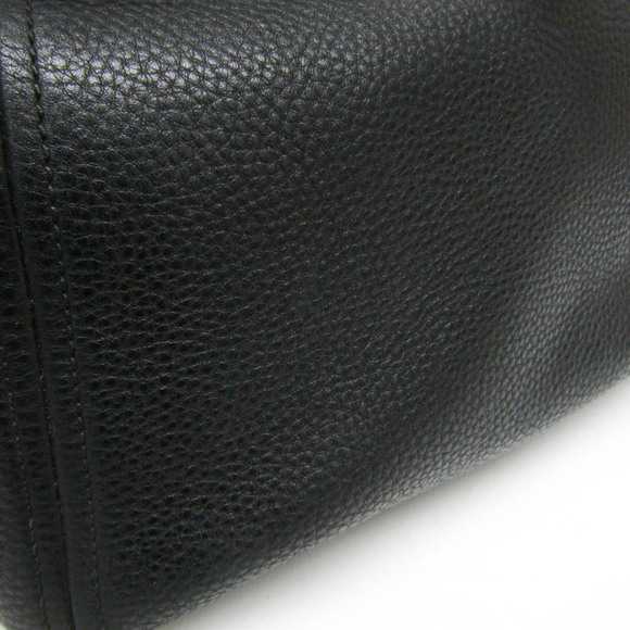 PRADA Black Leather Shoulder Bag - Picture 9 of 16